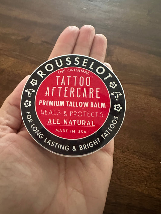 Tattoo care tallow balm