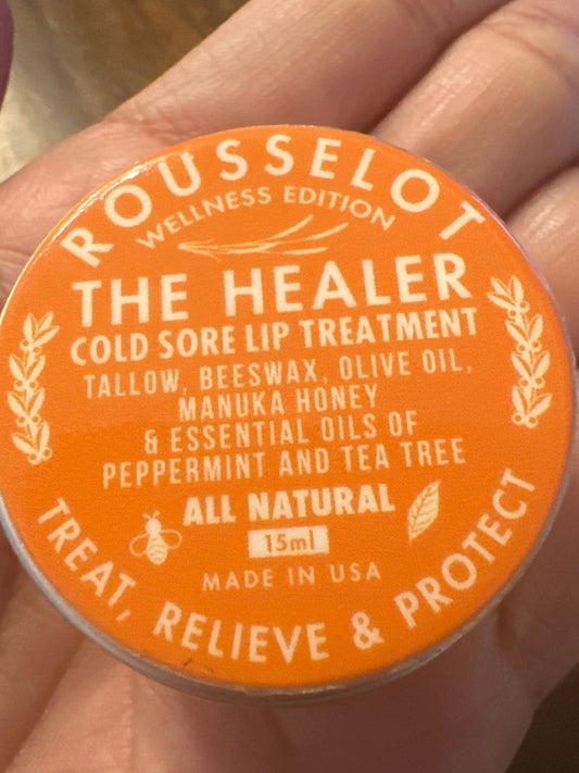 THE HEALER Cold sore lip tallow balm